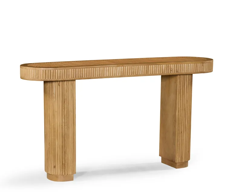 Console Table — Iron and Wood