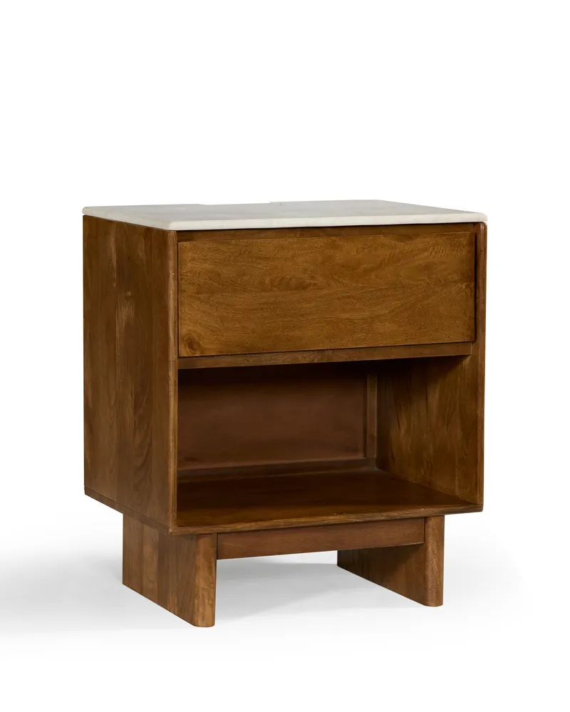 Solid Wood Bedside Table