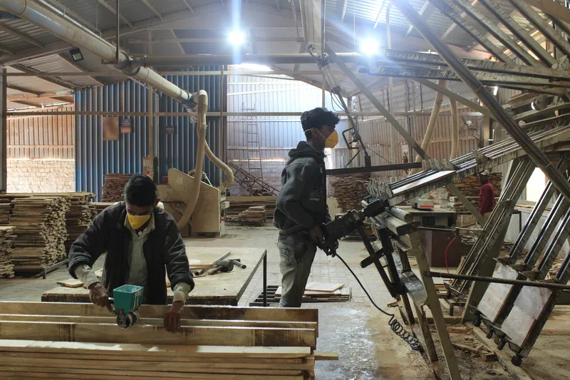 In-house Welding and Grinding Stations
